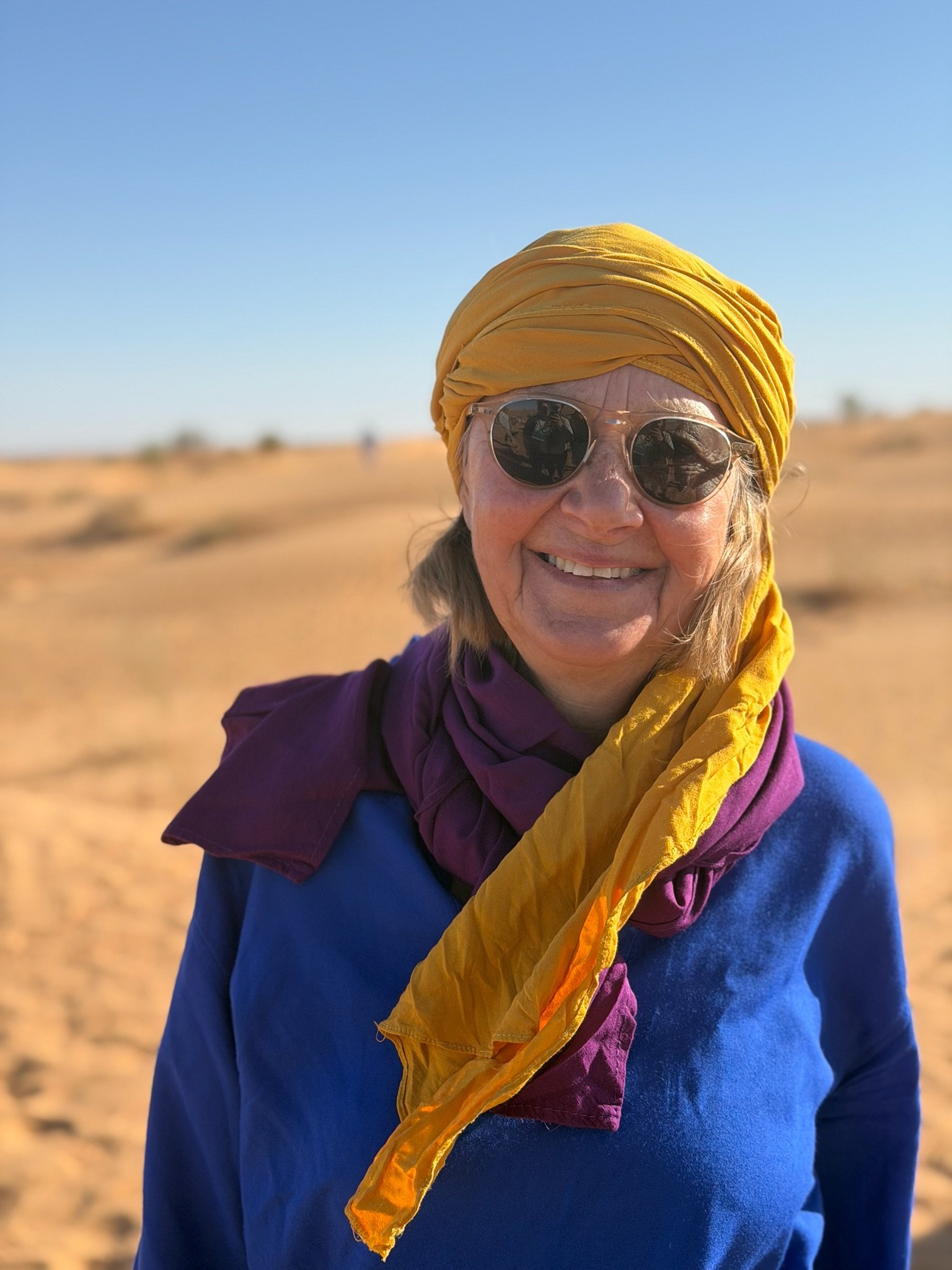Verena Schäpper, saharawalk– Reiseorganisation und Leitung bei Saharawalk Wüstentrekking